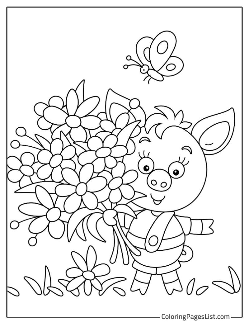 28 Pig Coloring Pages (Free Printable PDFs) | Coloring Pages List