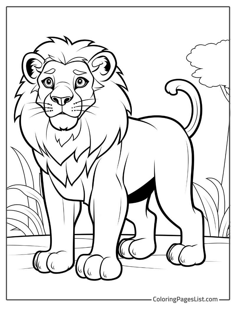 34 Lion Coloring Pages (Free Printable PDFs) Coloring Pages List