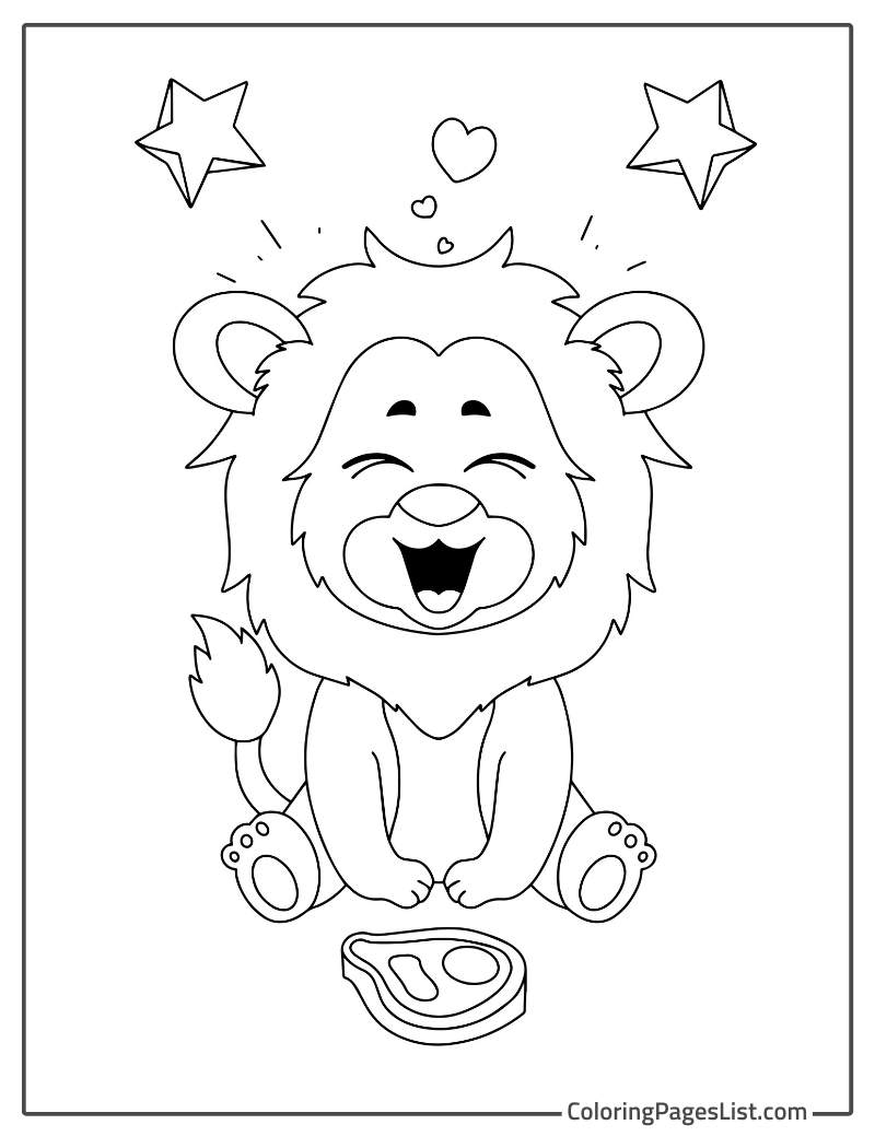 34 Lion Coloring Pages (Free Printable PDFs) | Coloring Pages List
