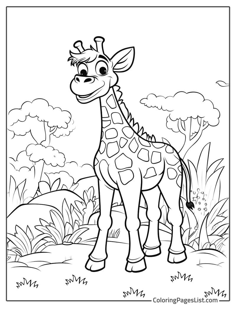 28 Giraffe Coloring Pages (Free Printable PDFs) Coloring Pages List