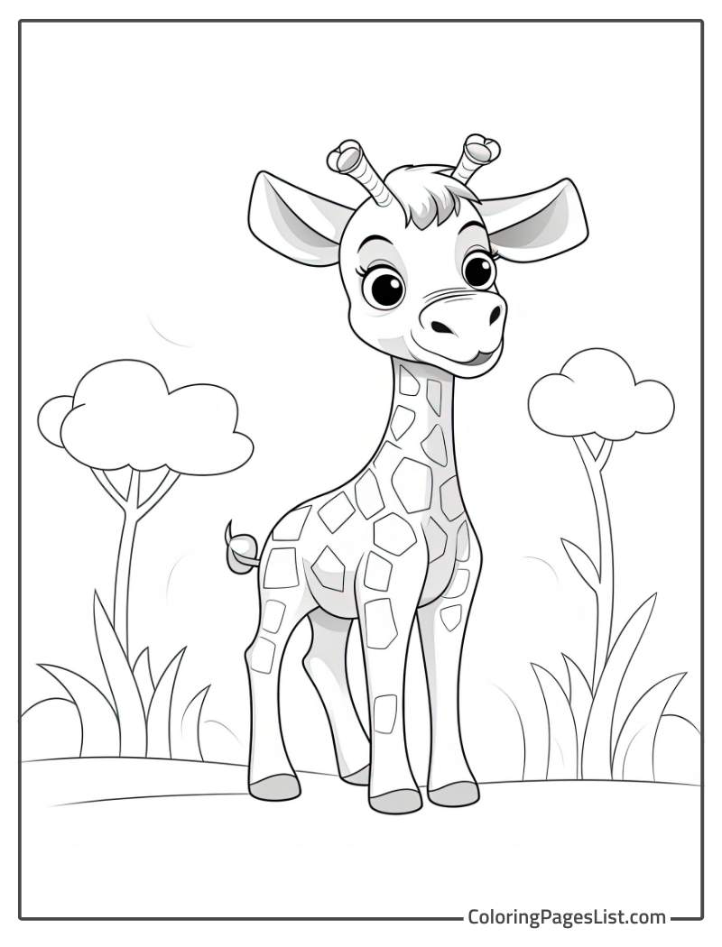 28 Giraffe Coloring Pages (Free Printable PDFs) | Coloring Pages List