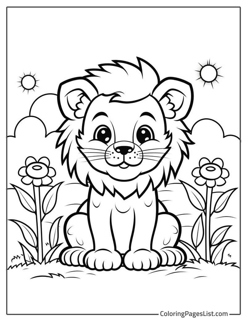 34 Lion Coloring Pages (Free Printable PDFs) | Coloring Pages List
