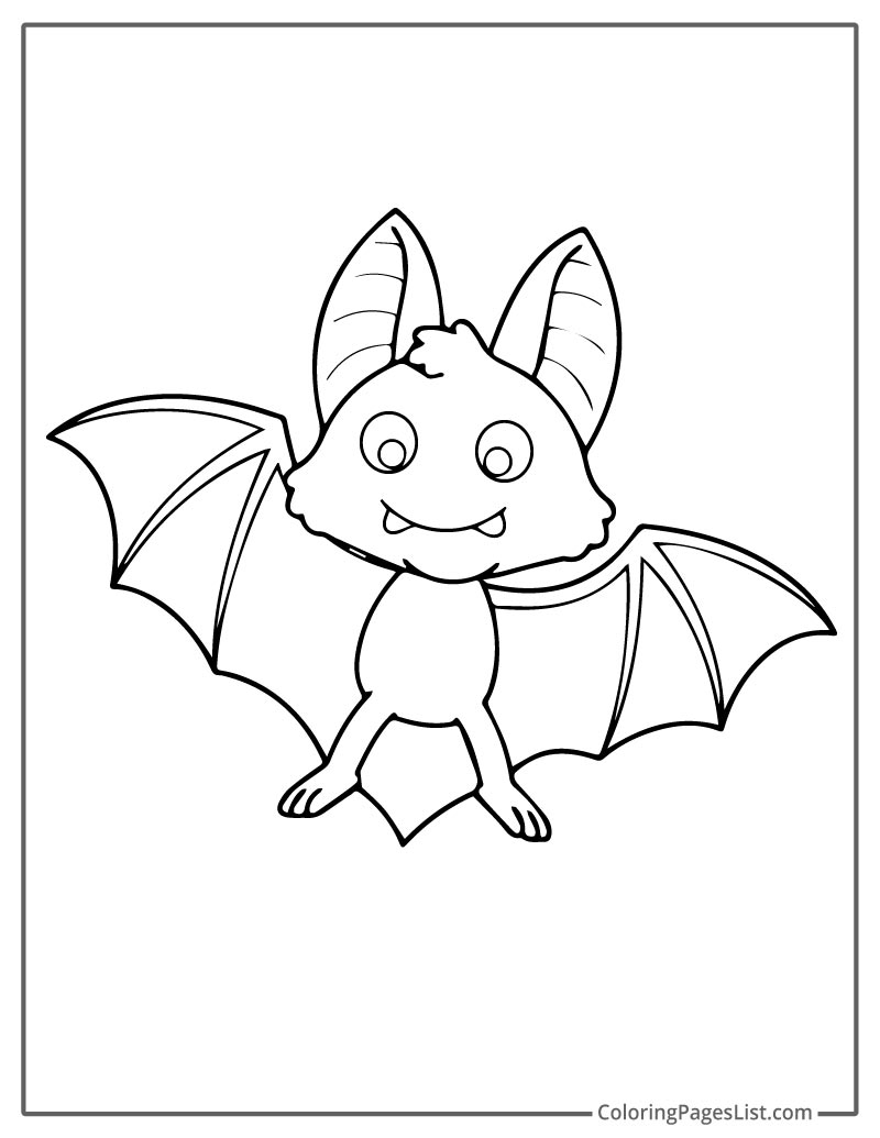 20 Bat Coloring Pages (Free Printable PDFs) | Coloring Pages List